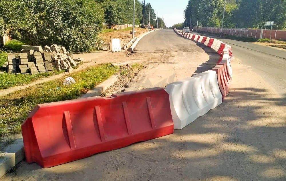 назначение дорожных водоналивных блоков